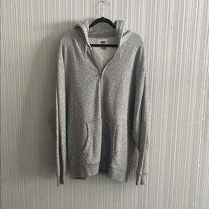 Plus size Old Navy gray hoodie